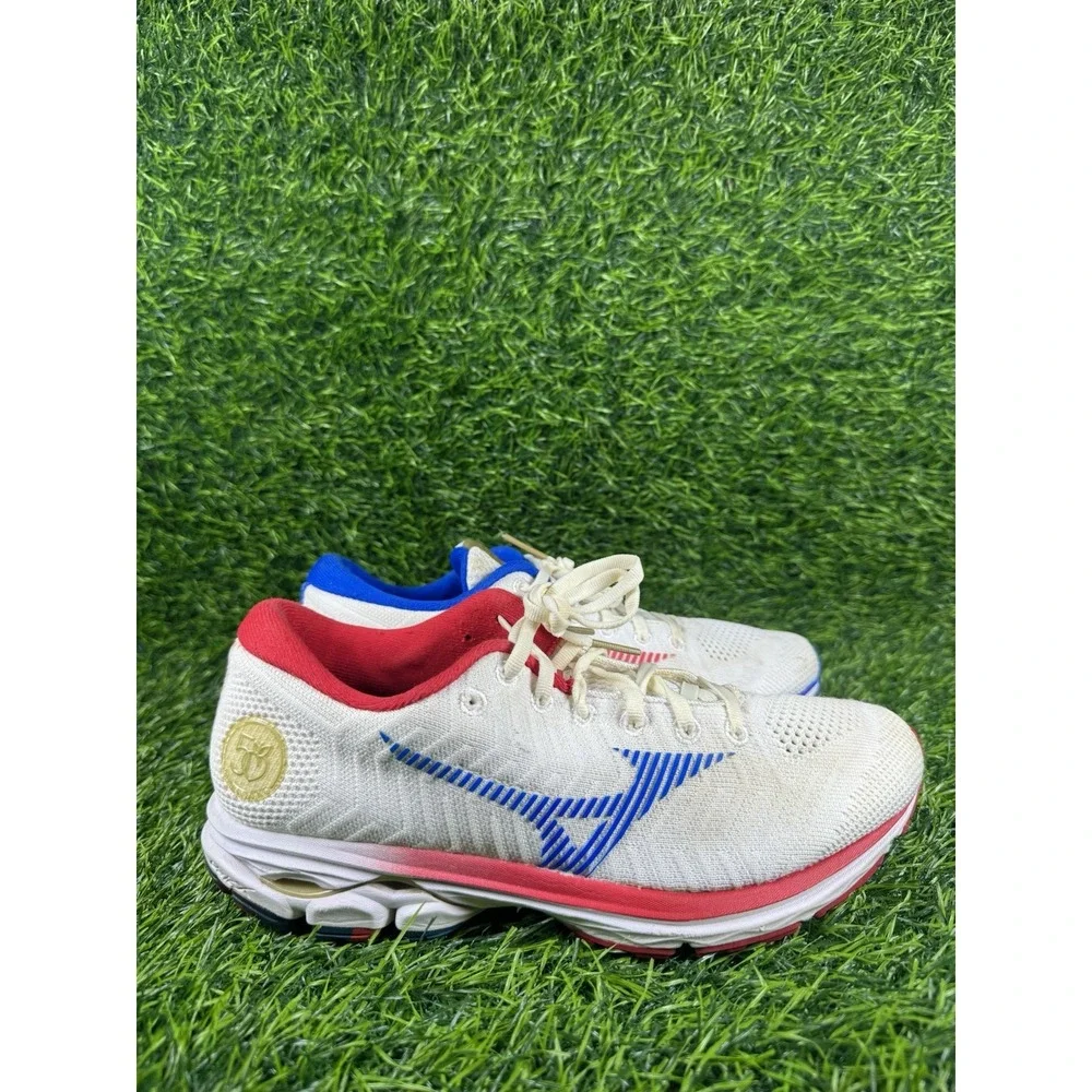 Mizuno Waveknit R1 Peachtree Roadrace 50th Running Shoes Women Size 8.5